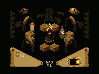 screen 6 from Knight Lore Remake
