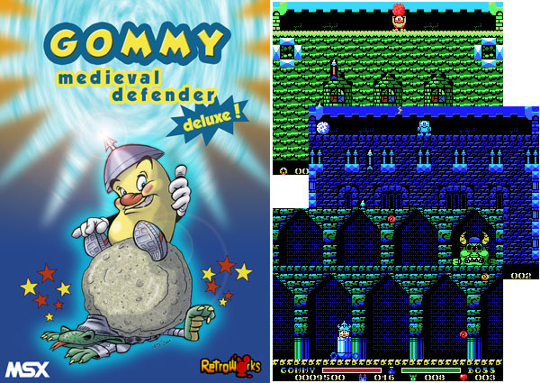 Gommy Medieval Defender deluxe! MSX